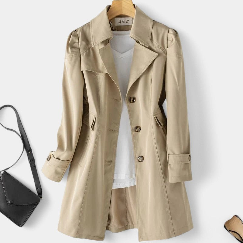 Kathryn | Tailored Belted Trench Coat