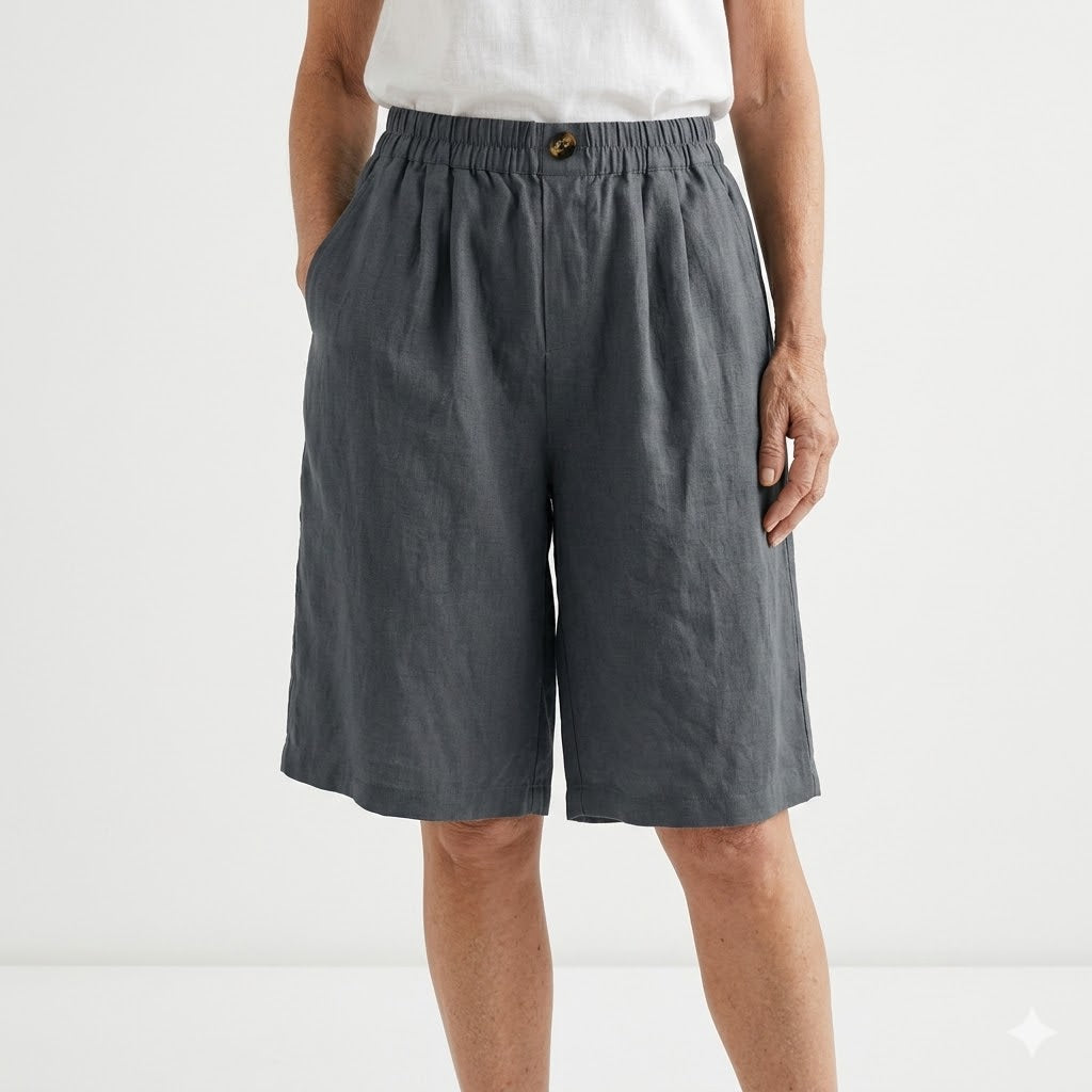 Gwyneth | Relaxed Wide-Leg Shorts