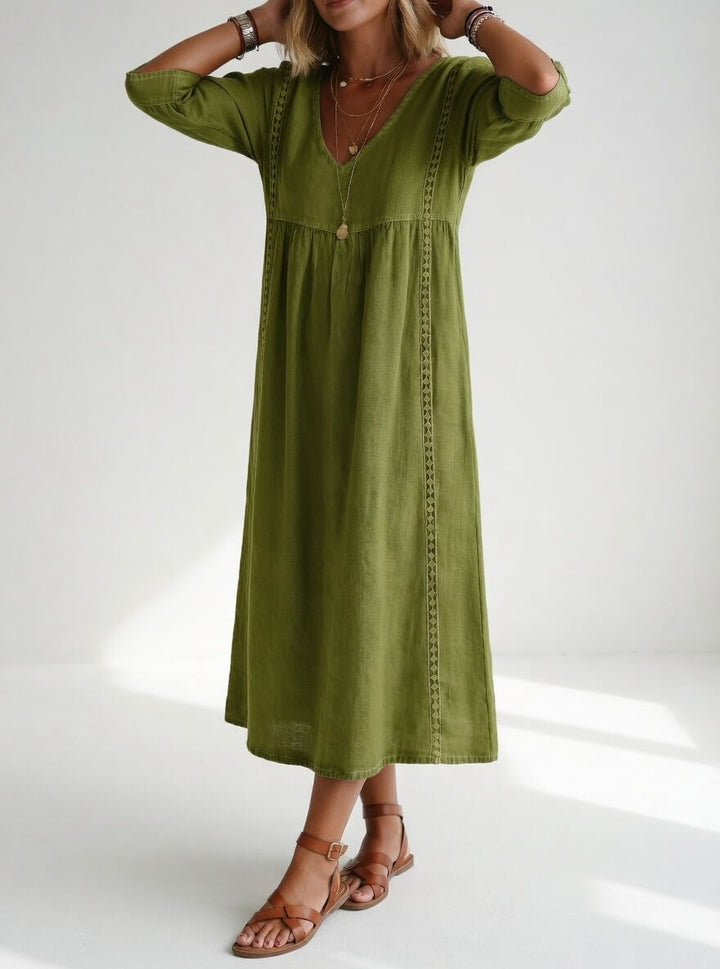 Susanne | Relaxed Flowing Midi Dress