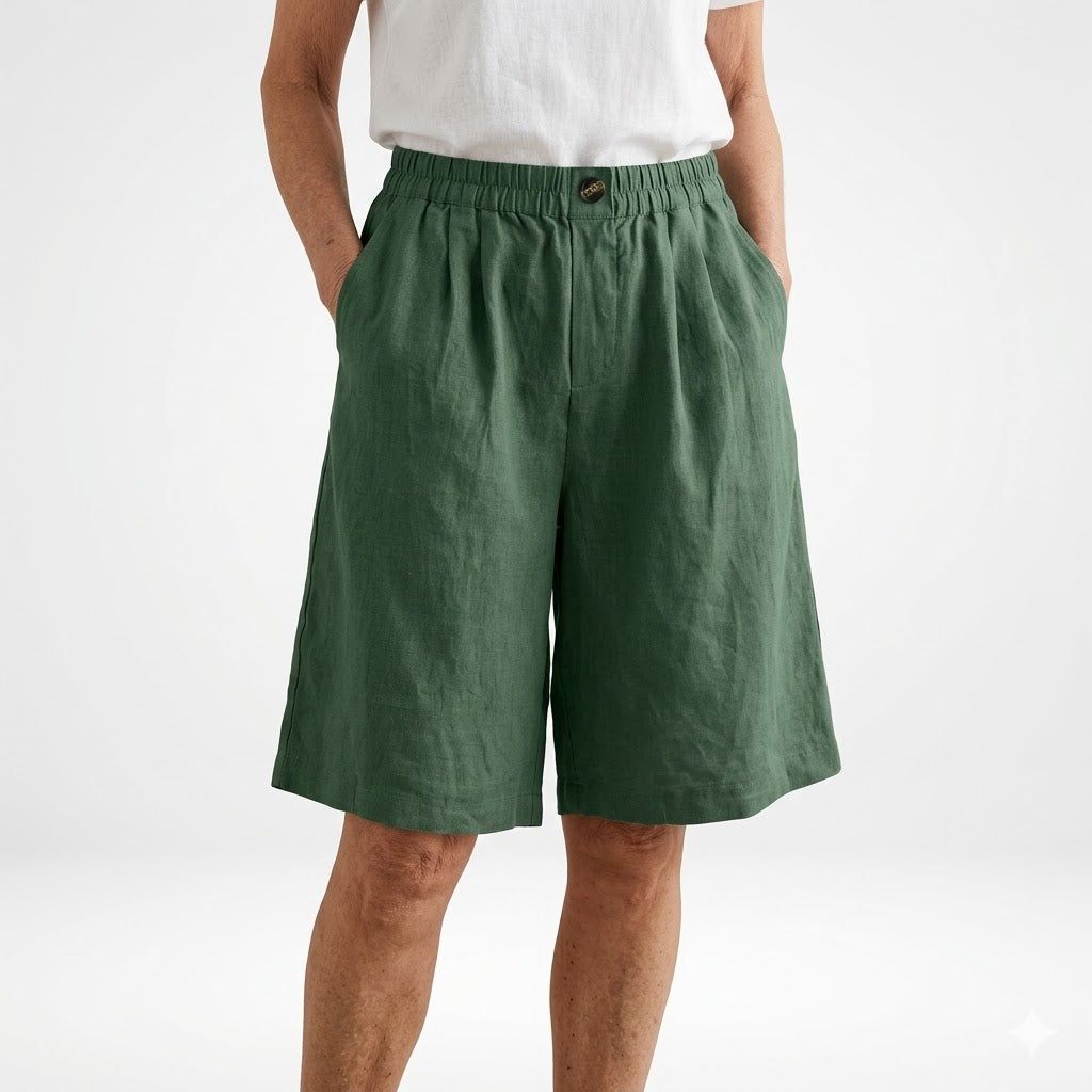 Gwyneth | Relaxed Wide-Leg Shorts