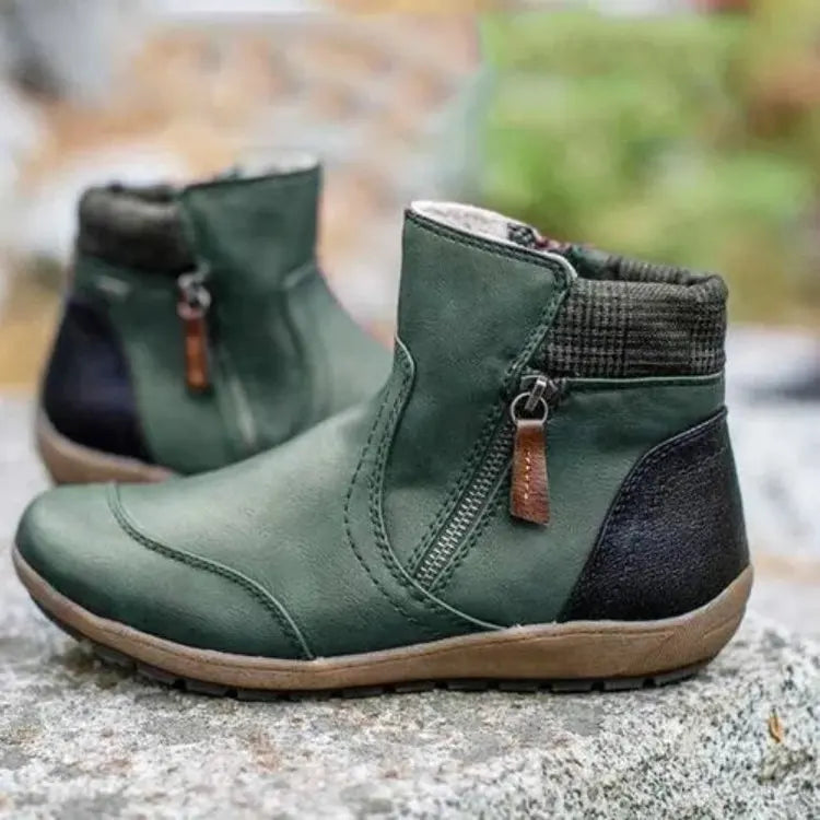 Hattie | Cosy Side-Zip Ankle Boots