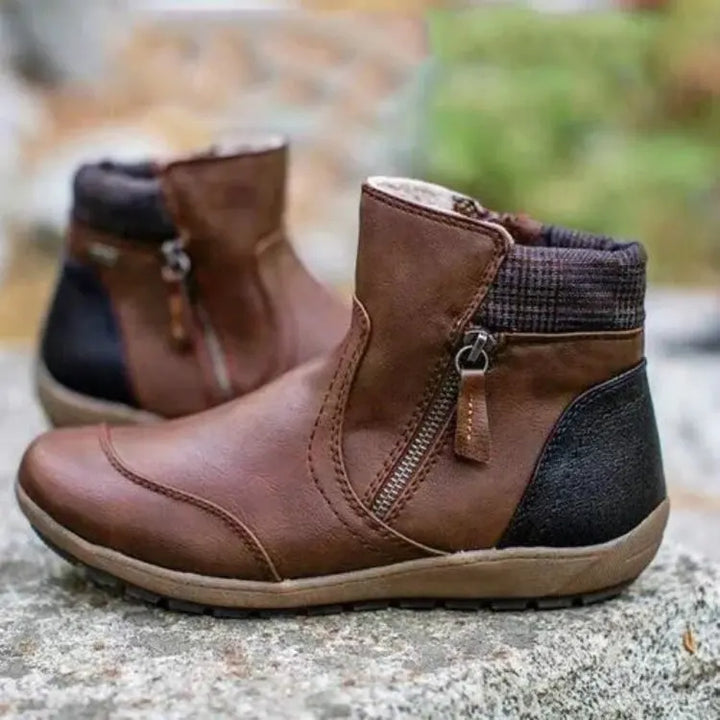 Hattie | Cosy Side-Zip Ankle Boots