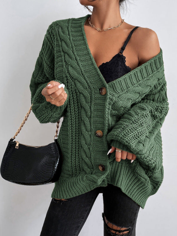 Thornbury | Oversized Cable-Knit Cardigan