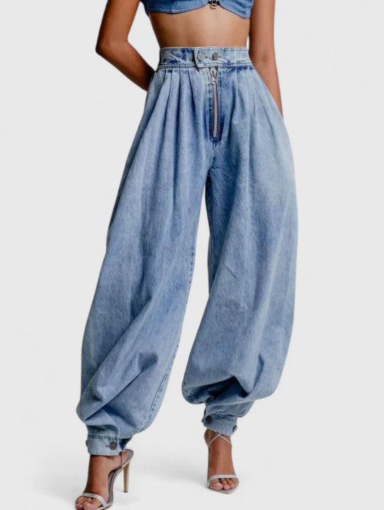 Kendra | Relaxed High-Waisted Trousers