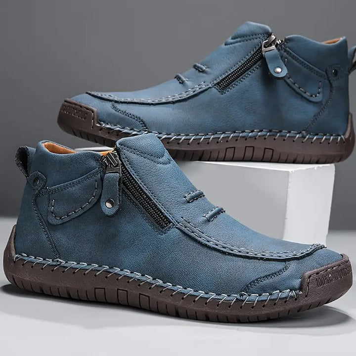 Everett | Handcrafted Side-Zip Ankle Boots
