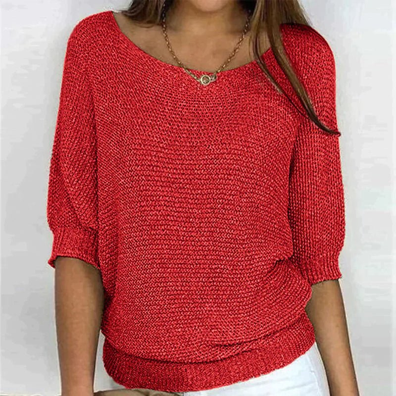 Diane | Relaxed Batwing Jumper