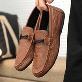 Sterling | Textured Slip-On Loafers