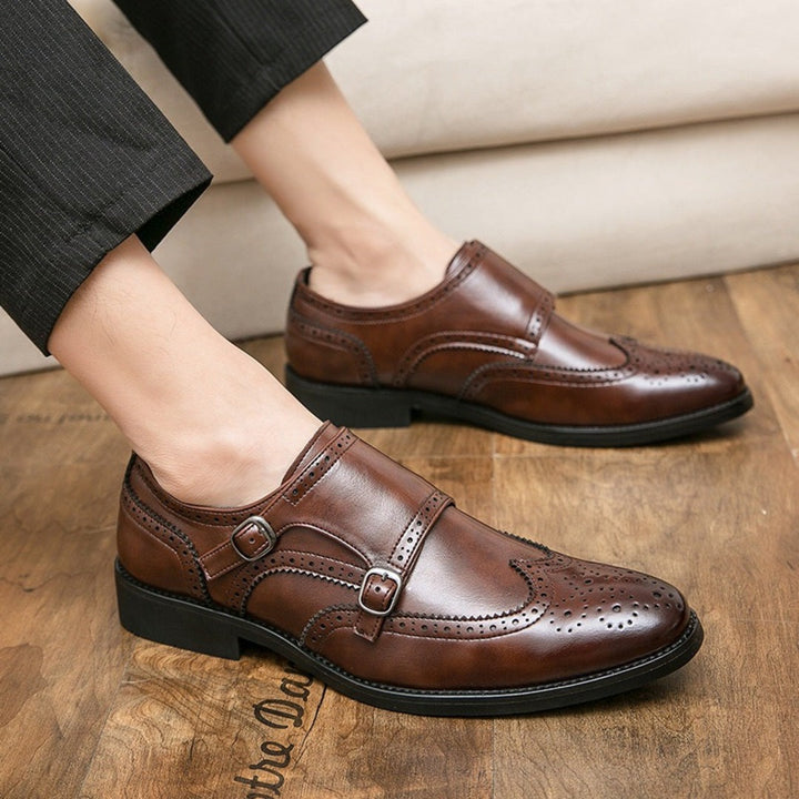 Ellington | Double Strap Monk Shoes