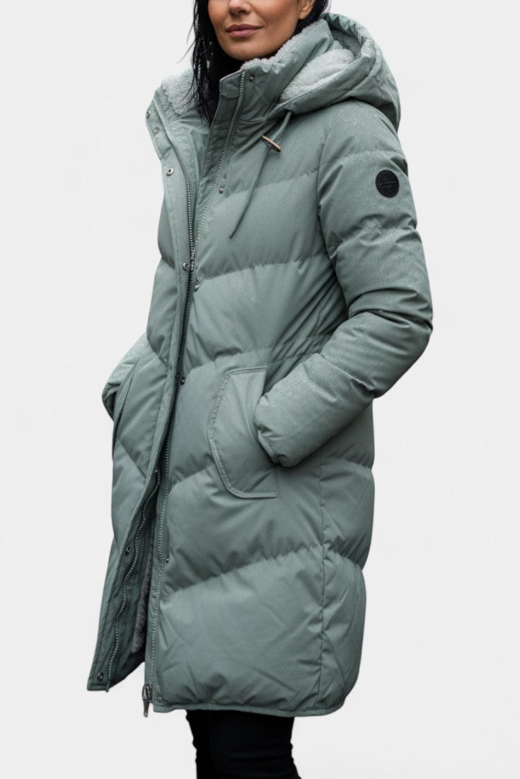 Deirdre | Hooded Quilted Winter Coat
