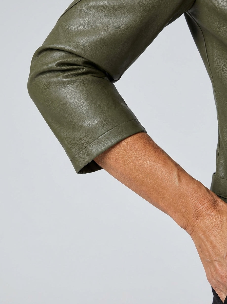 Lauren | Zip-Front Biker Jacket