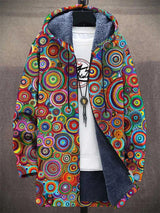 Bram | Artful Hooded Cardigan