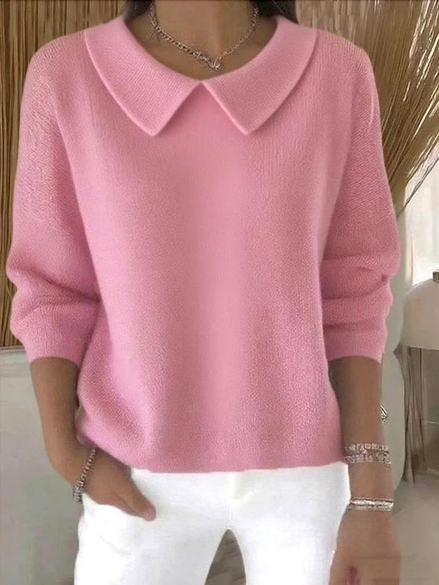 Elyse | Relaxed Collared Jumper