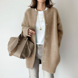 Adela | Relaxed Button-Front Cardigan