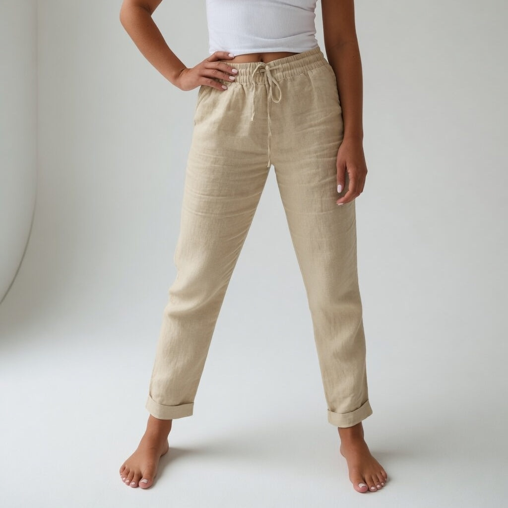Anais | Relaxed Drawstring Trousers