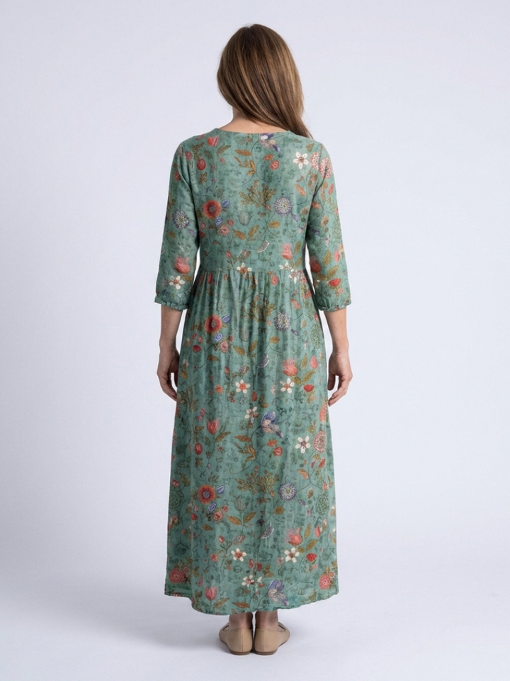 Miranda | Floral V-Neck Maxi Dress