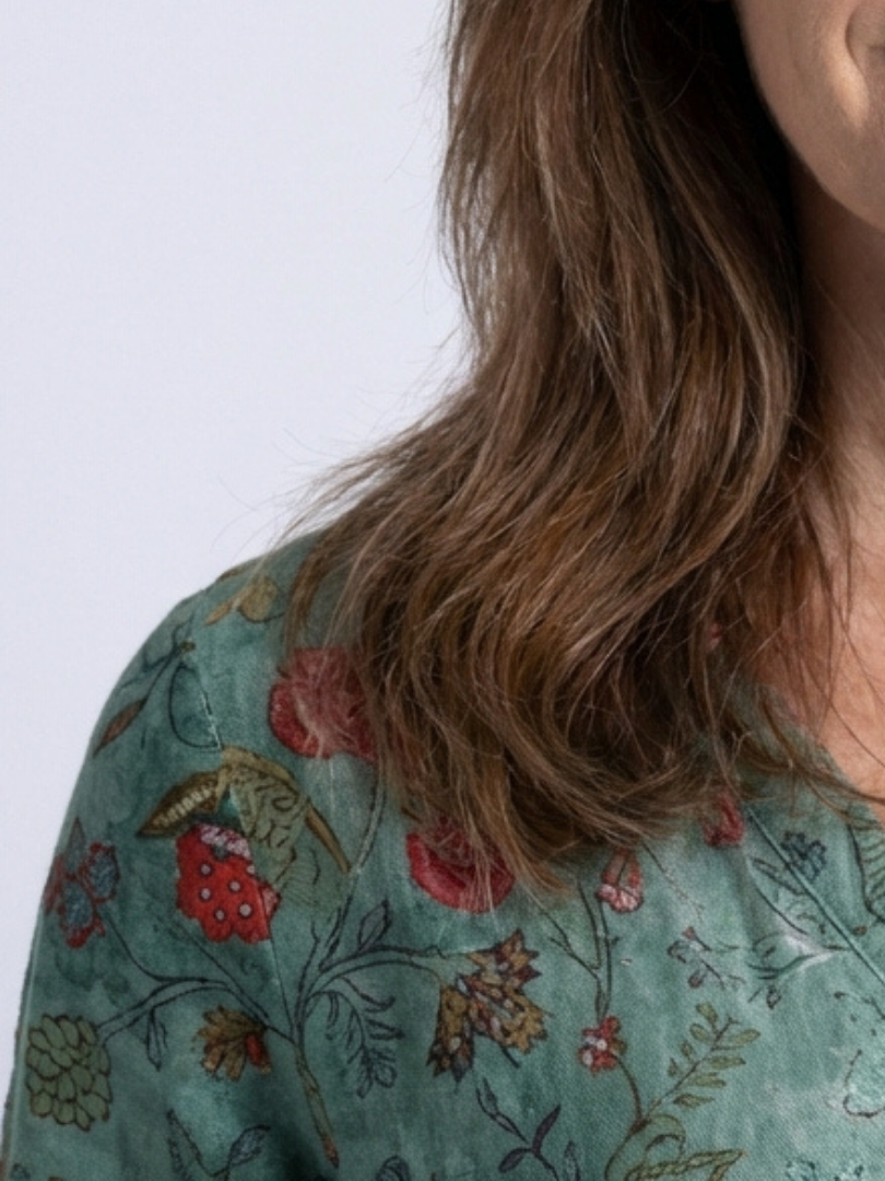 Miranda | Floral V-Neck Maxi Dress
