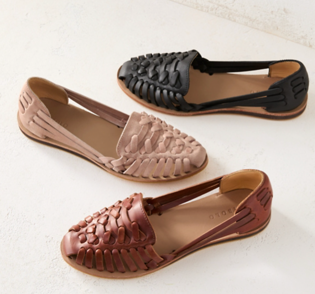 Deanna | Woven Slip-On Flats