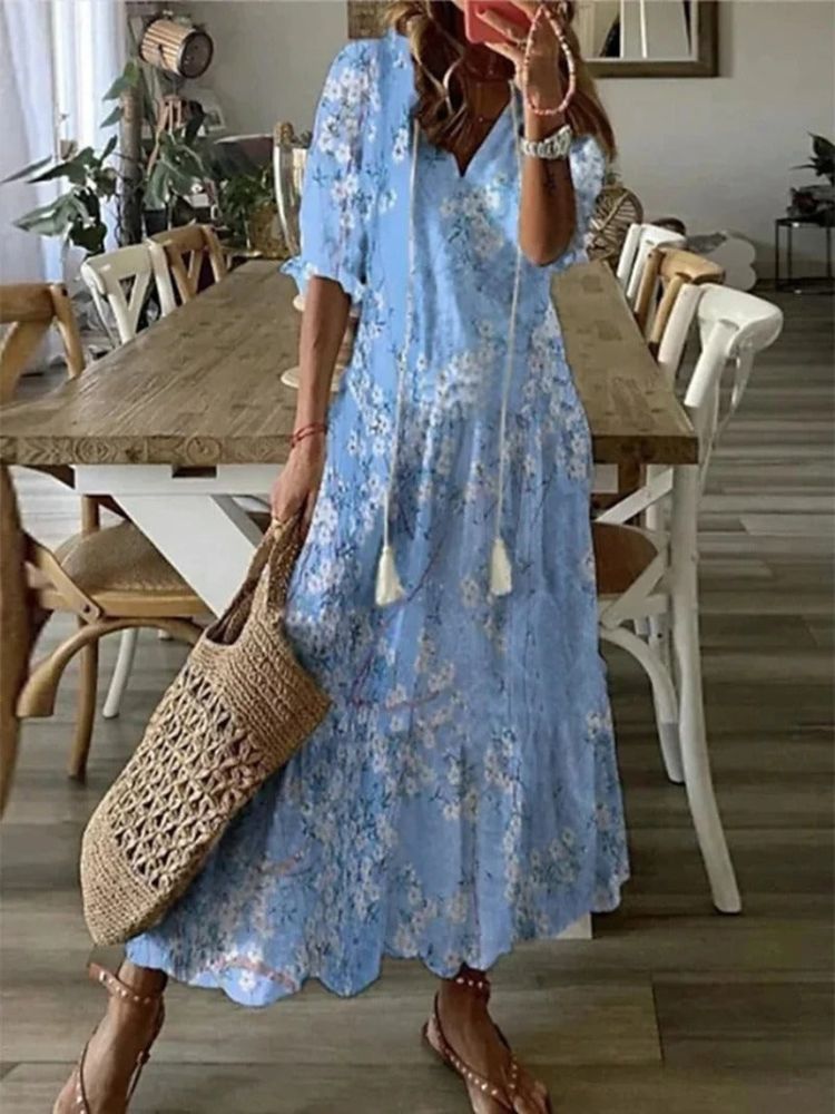 Rosalee | Floral Maxi Dress