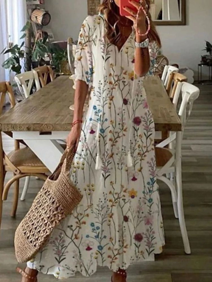 Rosalee | Floral Maxi Dress