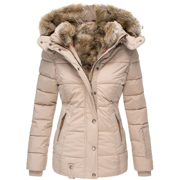 Kendra | Faux-Fur Hooded Winter Jacket