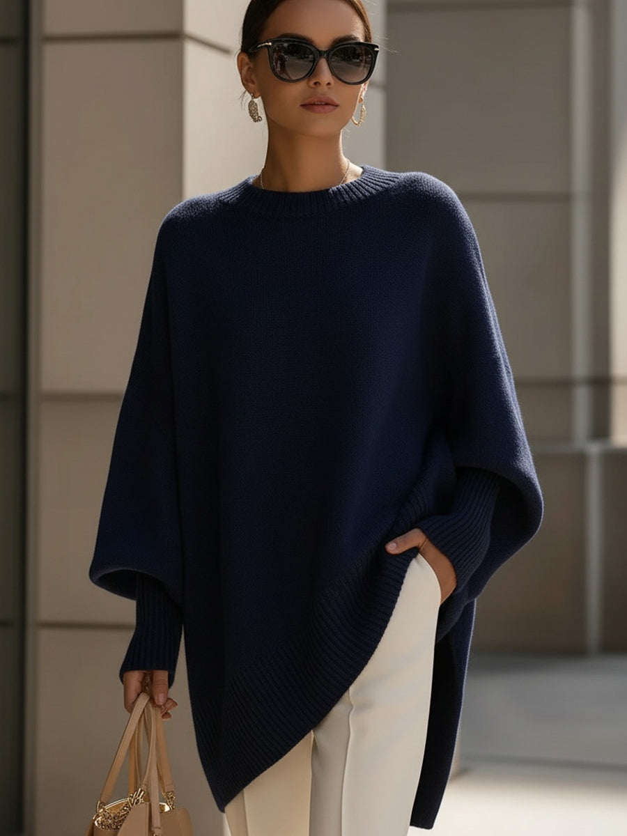 Aveline | Oversized Drape Sweater