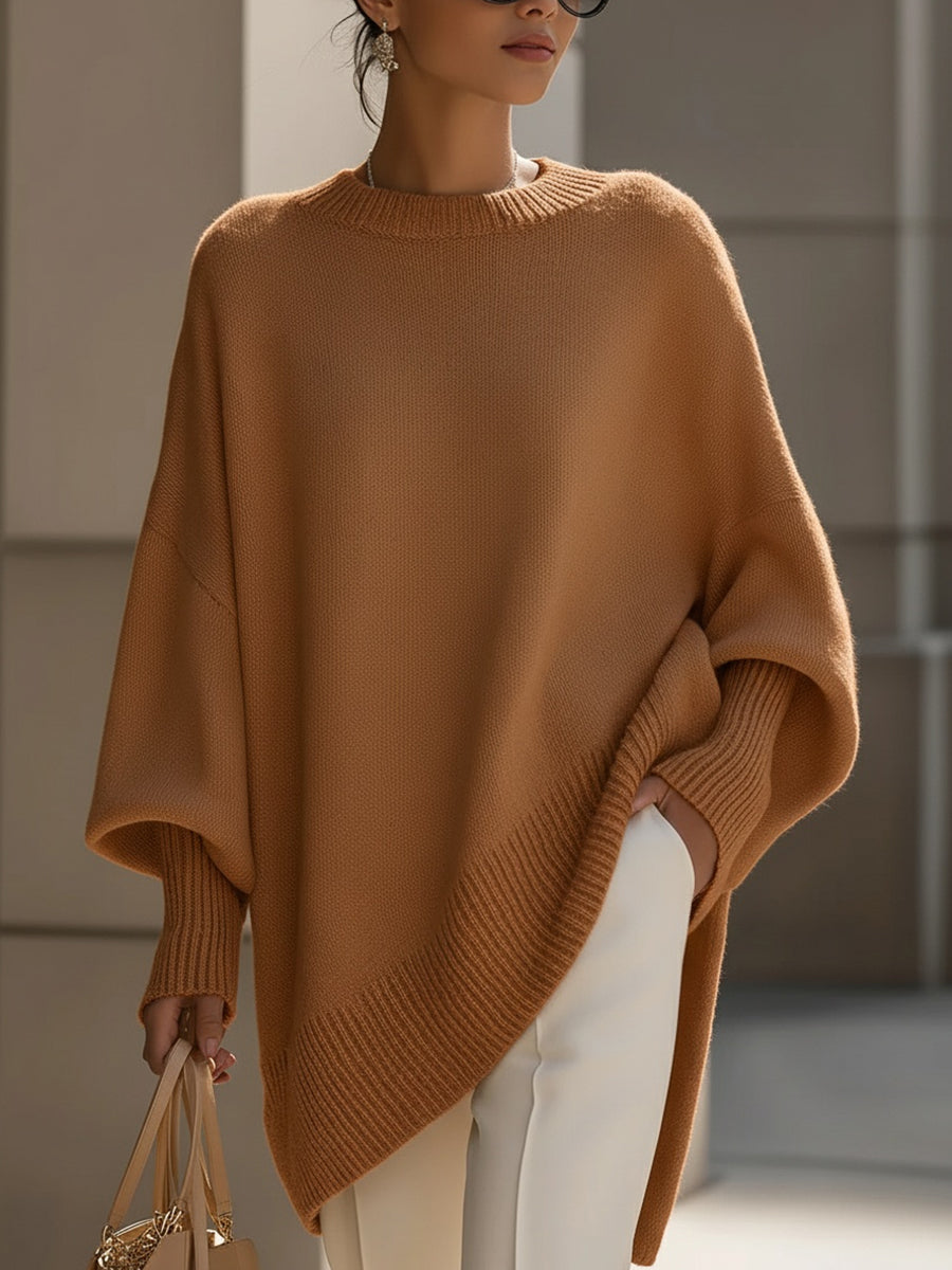 Aveline | Oversized Drape Sweater