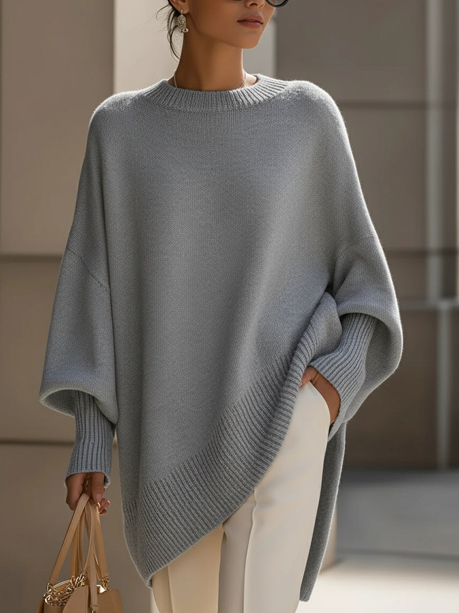 Aveline | Oversized Drape Sweater