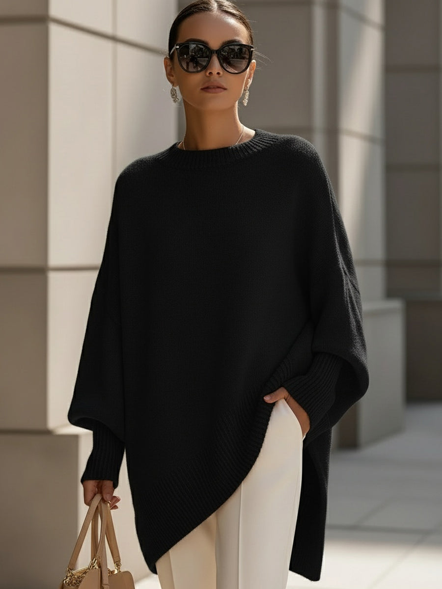 Aveline | Oversized Drape Sweater