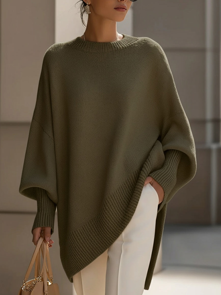 Aveline | Oversized Drape Sweater