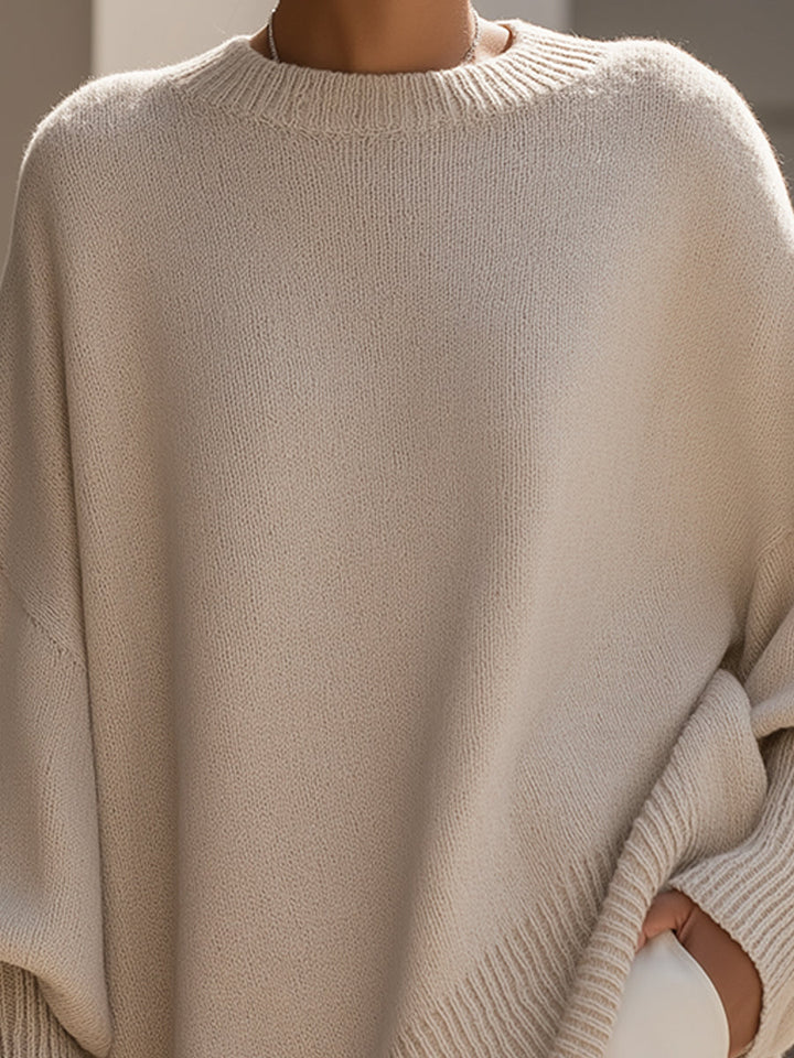 Aveline | Oversized Drape Sweater