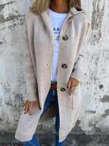 Paloma | Longline Button-Front Cardigan