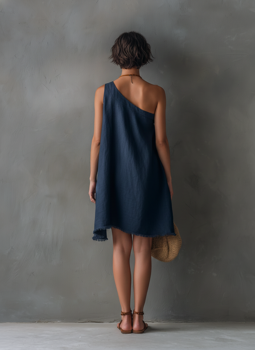 Leonie | One-Shoulder Summer Dress