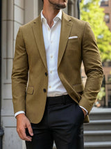 Harlan | Refined Single-Breasted Blazer