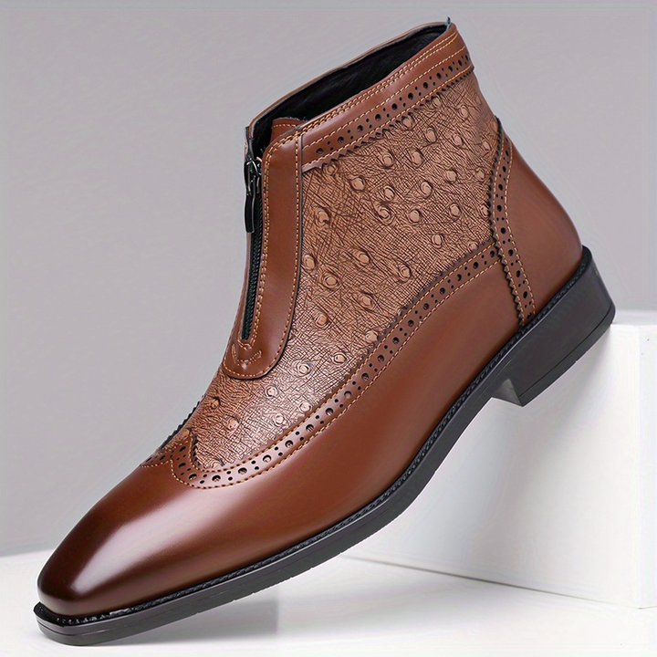 Langford | Refined Zip Ankle Boots