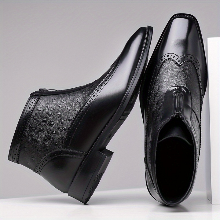 Langford | Refined Zip Ankle Boots