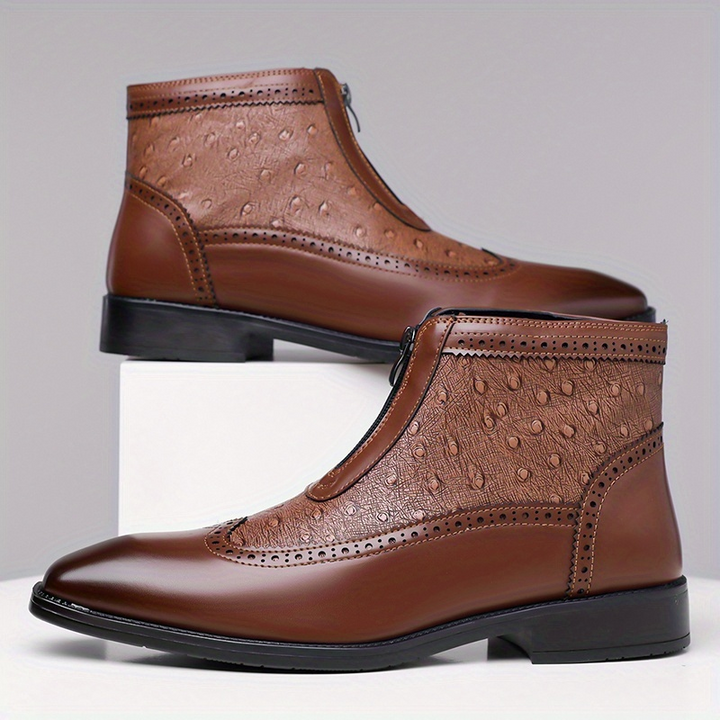 Langford | Refined Zip Ankle Boots