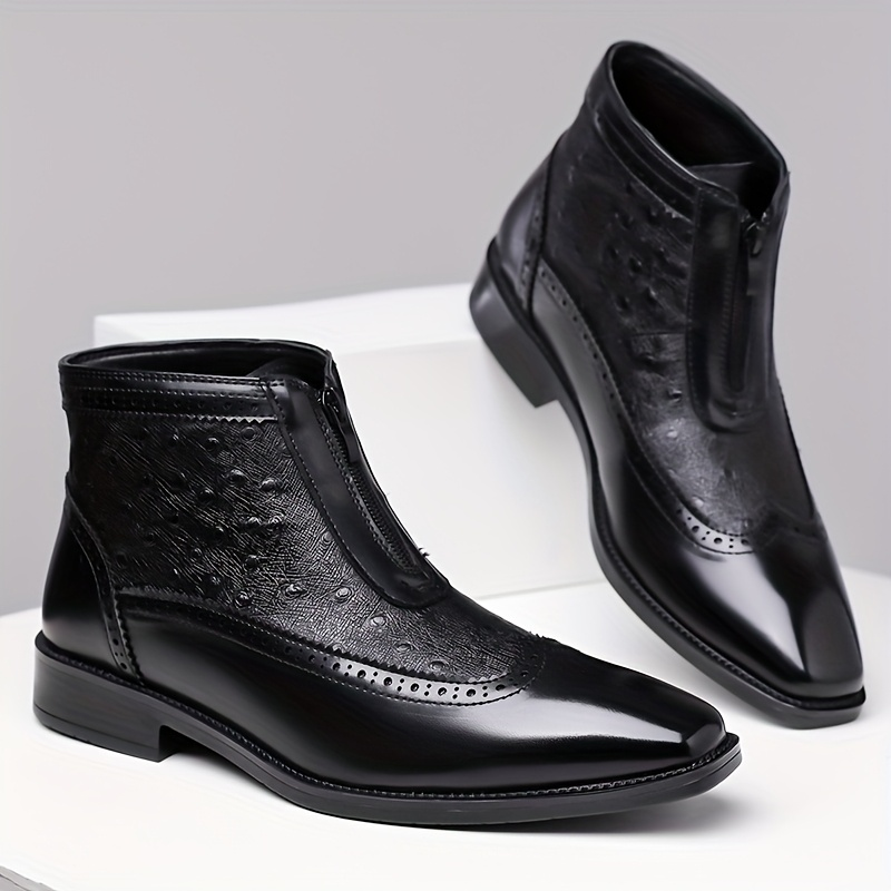Langford | Refined Zip Ankle Boots