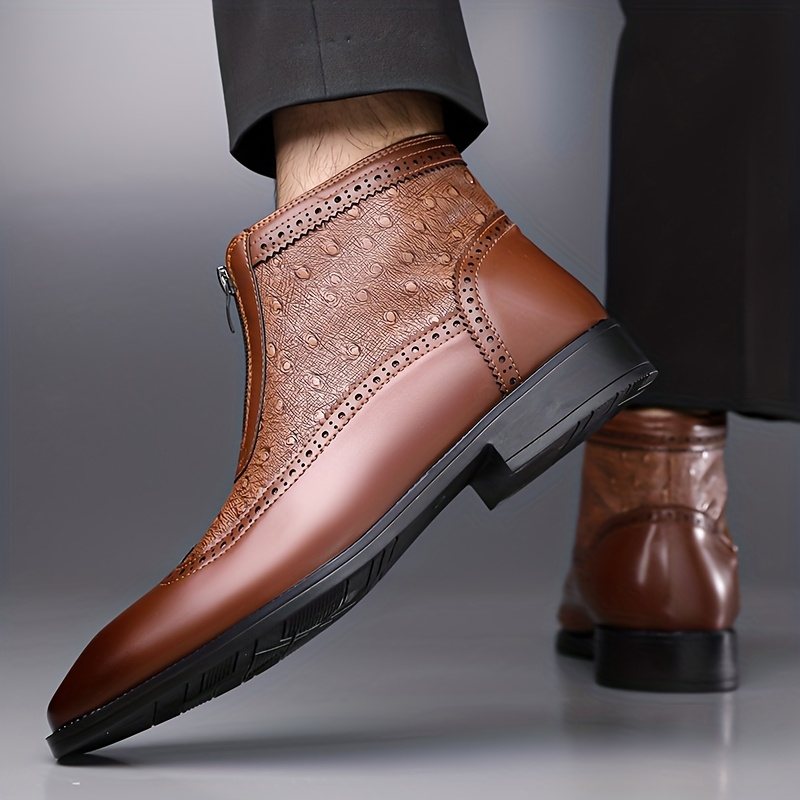 Langford | Refined Zip Ankle Boots