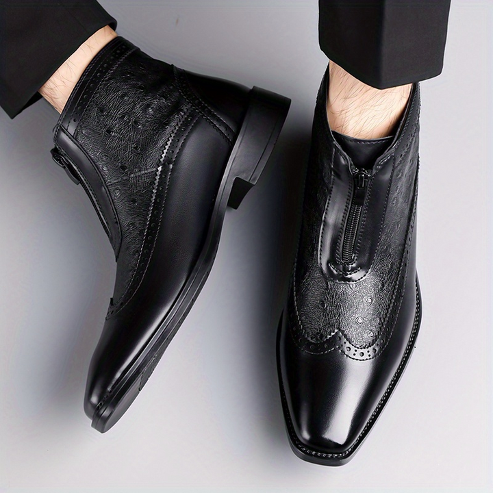 Langford | Refined Zip Ankle Boots