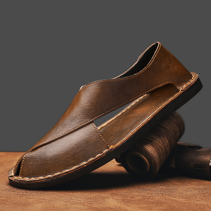 Bramwell | Handcrafted Slip-On Sandals