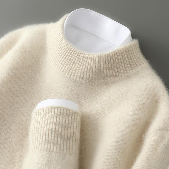 Everett | Refined Mock-Neck Sweater