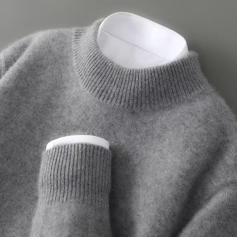 Everett | Refined Mock-Neck Jumper