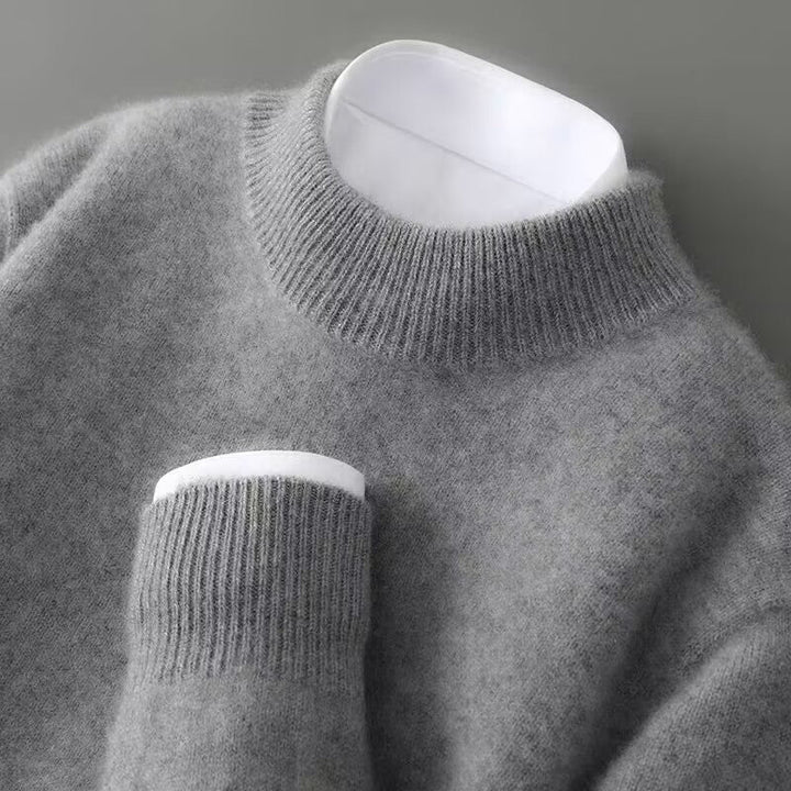 Everett | Refined Mock-Neck Jumper