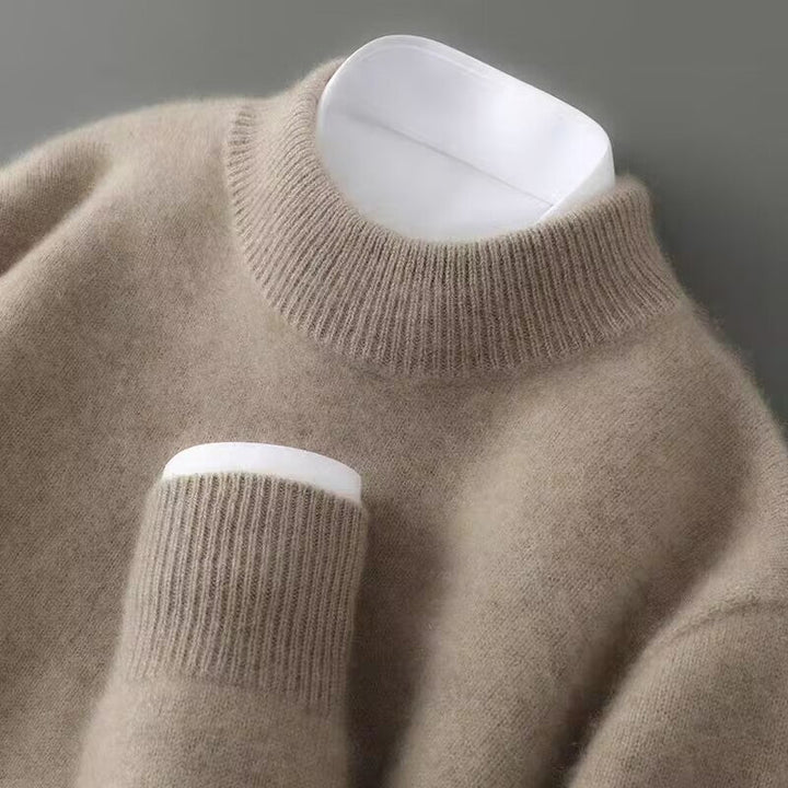 Everett | Refined Mock-Neck Jumper