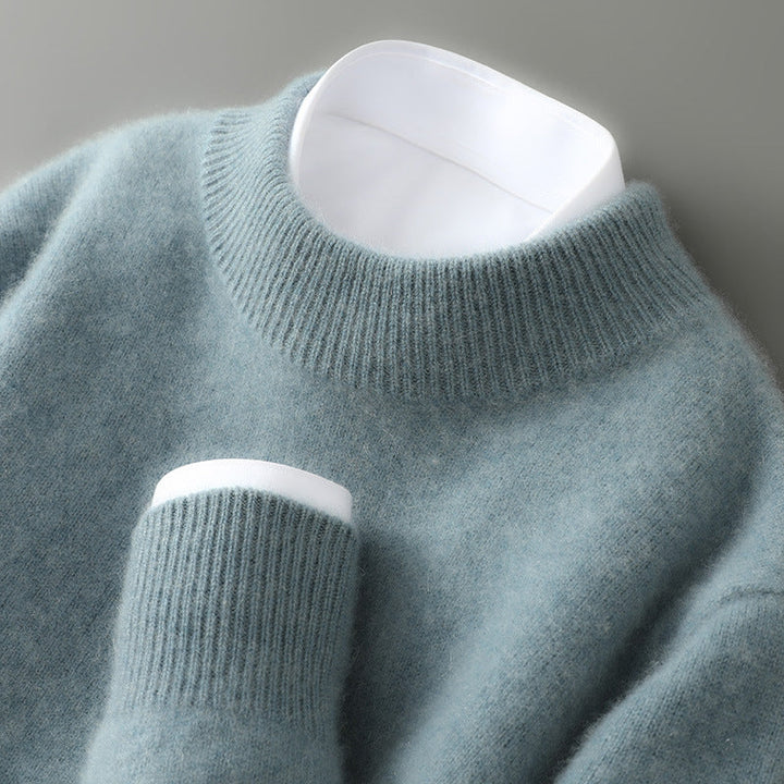 Everett | Refined Mock-Neck Sweater