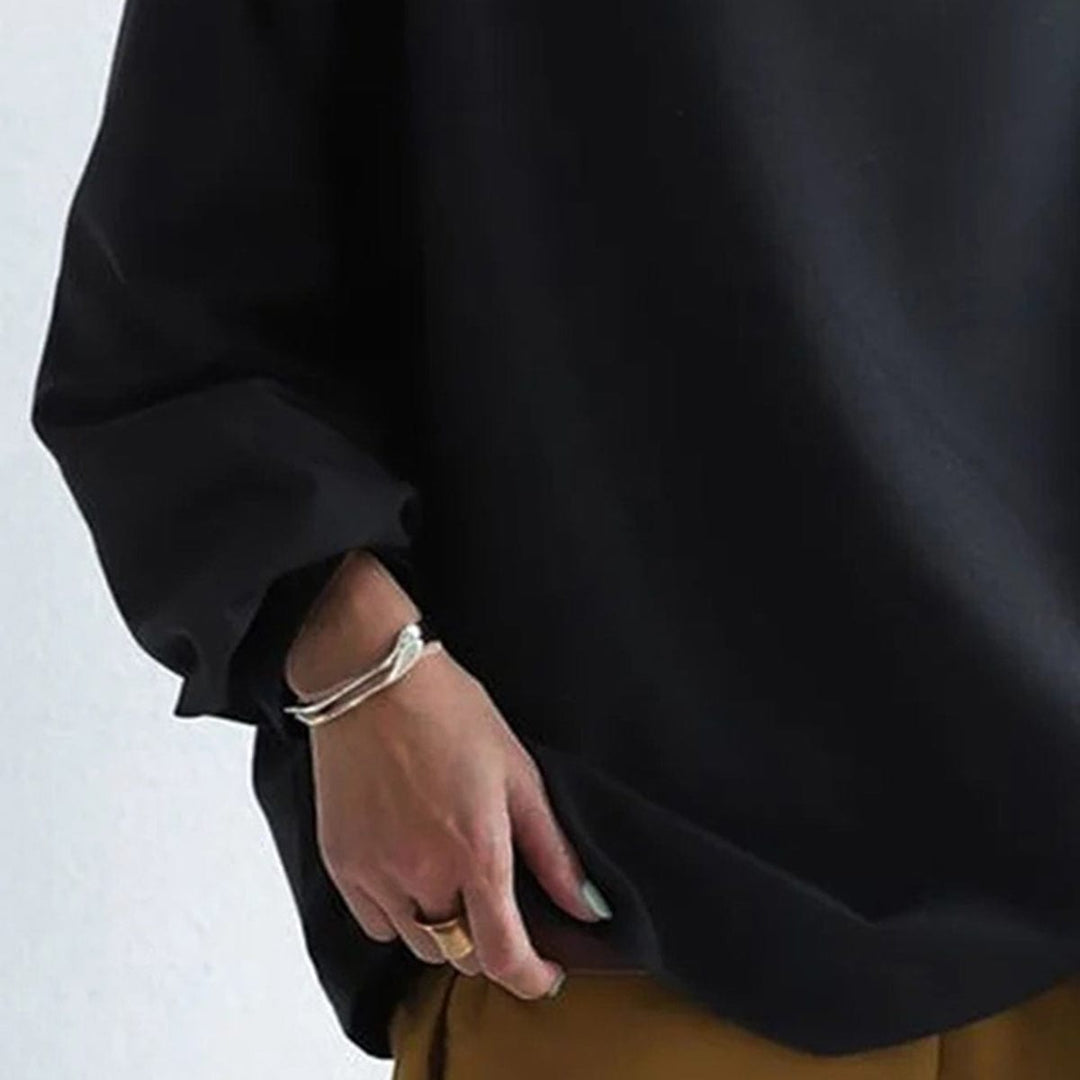 Lenora | Relaxed High-Neck Top