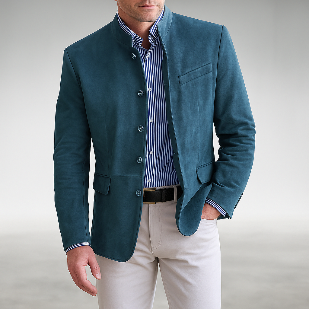 Winston | Refined Stand-Collar Jacket