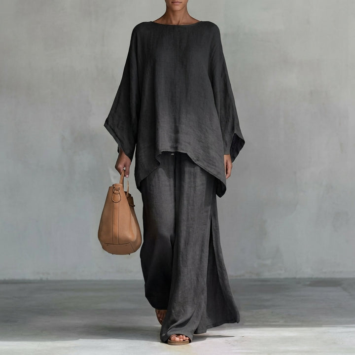 Anneliese | Relaxed Long-Sleeve Two-Piece Set