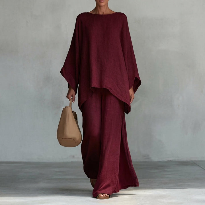 Anneliese | Relaxed Long-Sleeve Two-Piece Set