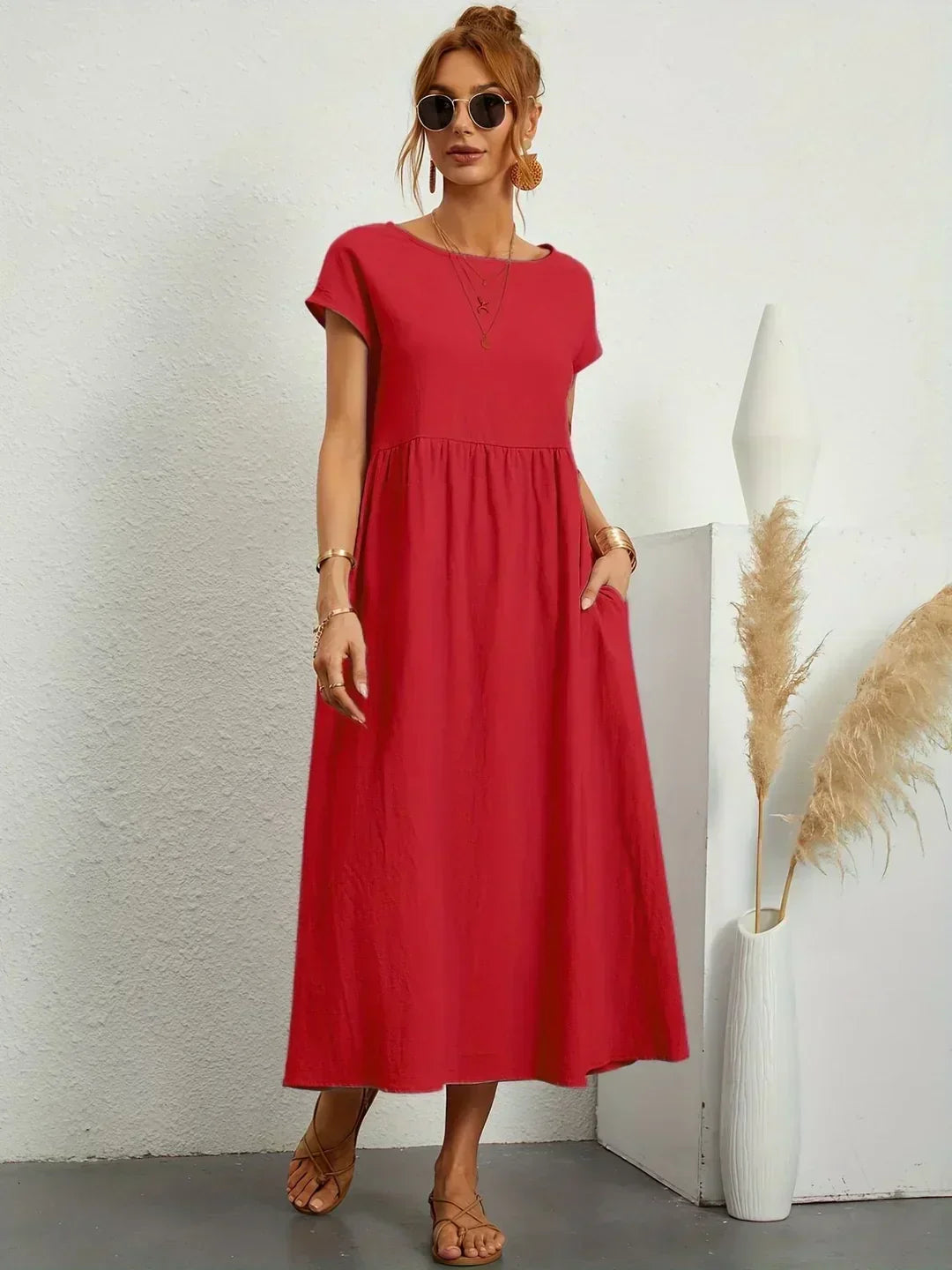 Lisette | Relaxed Everyday Midi Dress